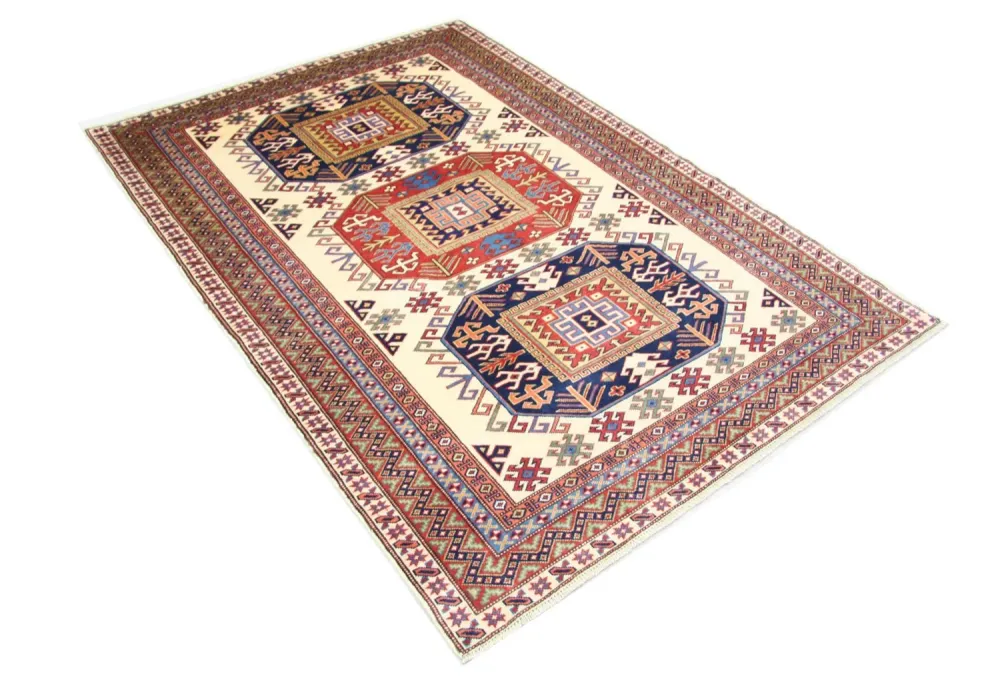 Dywan Ziegler - Kazak - 182 x 125 cm - beżowy