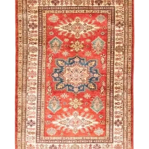 Dywan Ziegler - Kazak - 183 x 112 cm - pomarańczowy