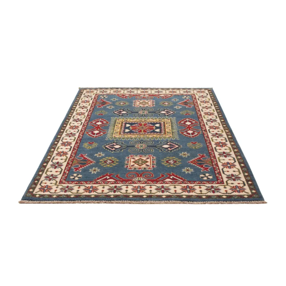 Dywan Ziegler - Kazak - 184 x 121 cm - niebieski