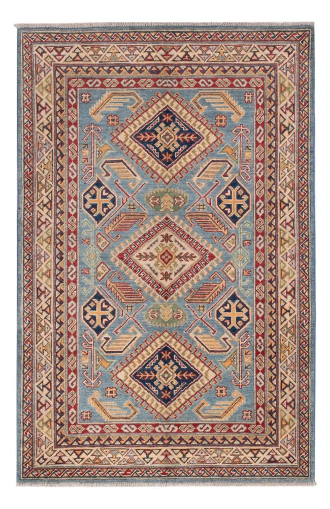 Dywan Ziegler - Kazak - 185 x 120 cm - jasnoniebieski