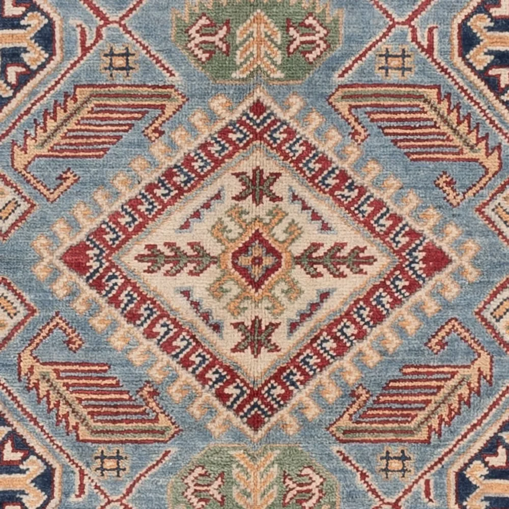 Dywan Ziegler - Kazak - 185 x 120 cm - jasnoniebieski
