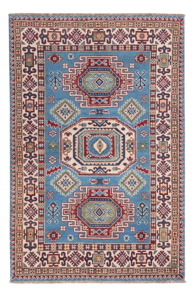 Dywan Ziegler - Kazak - 186 x 120 cm - jasnoniebieski