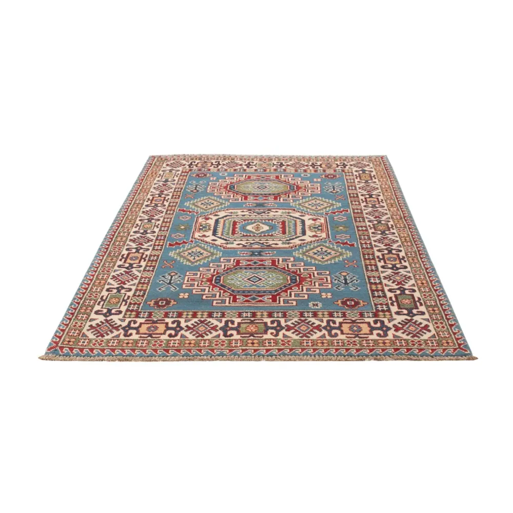 Dywan Ziegler - Kazak - 186 x 120 cm - jasnoniebieski