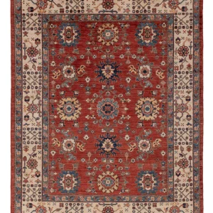 Dywan Ziegler - Kazak - 199 x 154 cm - czerwony