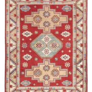 Dywan Ziegler - Kazak - 200 x 147 cm - czerwony