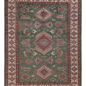 Dywan Ziegler - Kazak - 200 x 148 cm - zielona