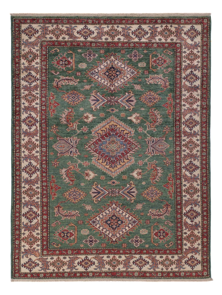 Dywan Ziegler - Kazak - 200 x 148 cm - zielona