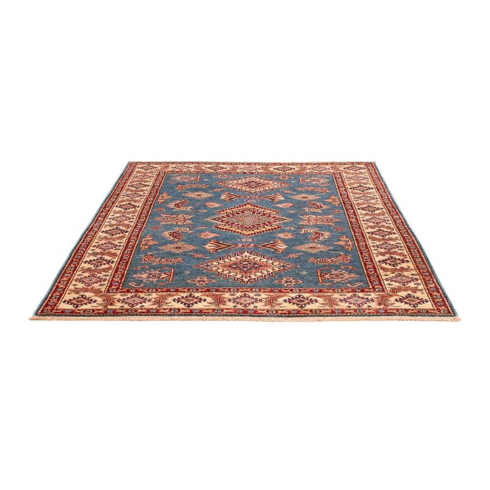 Dywan Ziegler - Kazak - 202 x 149 cm - niebieski