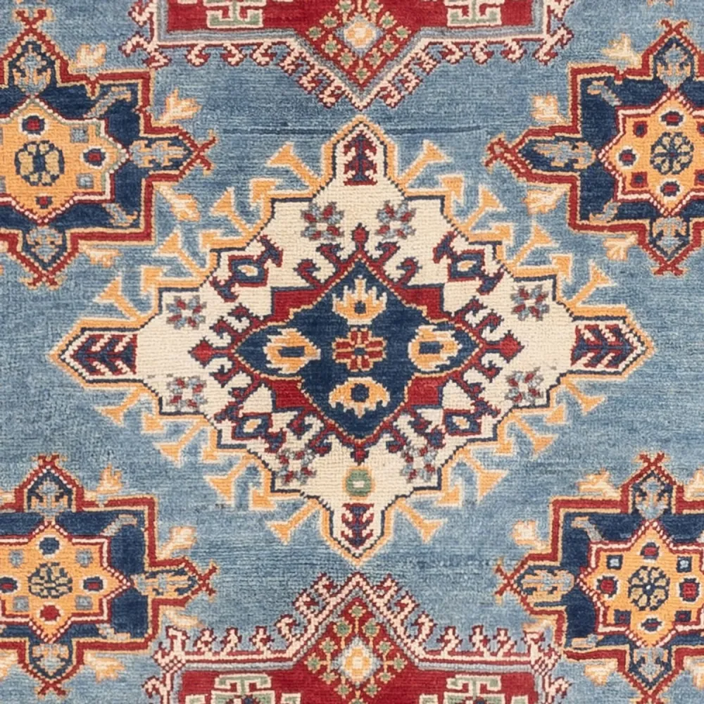 Dywan Ziegler - Kazak - 202 x 153 cm - niebieski
