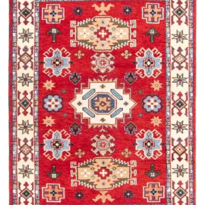 Dywan Ziegler - Kazak - 203 x 147 cm - czerwony