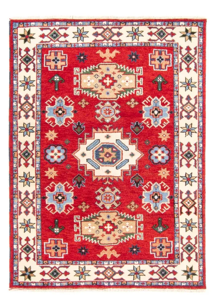 Dywan Ziegler - Kazak - 203 x 147 cm - czerwony