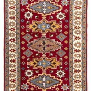 Dywan Ziegler - Kazak - 205 x 136 cm - czerwony