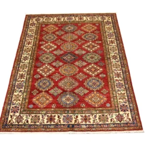 Dywan Ziegler - Kazak - 206 x 148 cm - czerwony