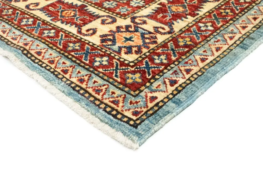 Dywan Ziegler - Kazak - 207 x 149 cm - turkusowy