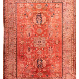 Dywan Ziegler - Kazak - 244 x 183 cm - jasna czerwień