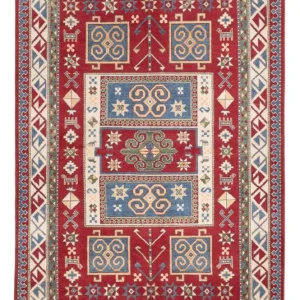 Dywan Ziegler - Kazak - 246 x 162 cm - czerwony