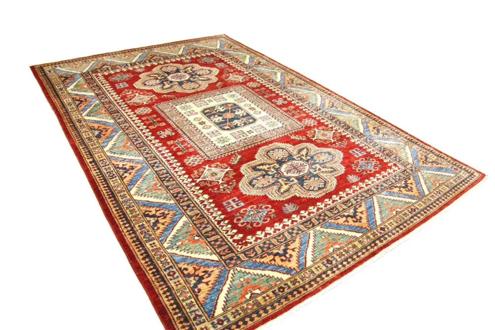 Dywan Ziegler - Kazak - 248 x 170 cm - czerwony
