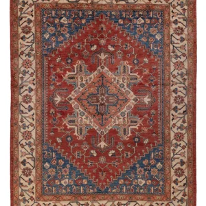 Dywan Ziegler - Kazak - 256 x 190 cm - czerwony