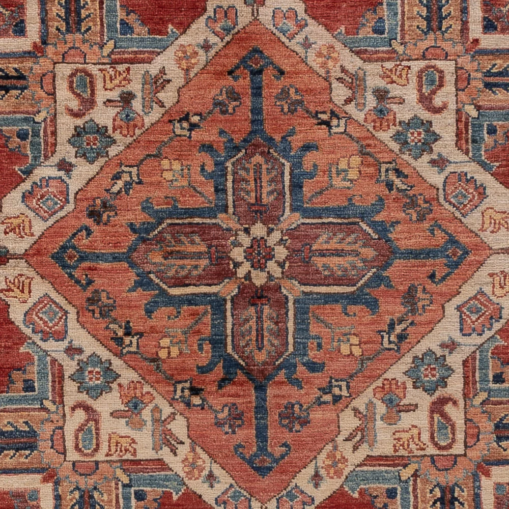 Dywan Ziegler - Kazak - 256 x 190 cm - czerwony