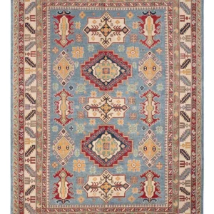 Dywan Ziegler - Kazak - 291 x 203 cm - niebieski