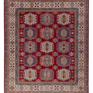 Dywan Ziegler - Kazak - 298 x 255 cm - czerwony