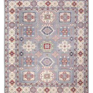 Dywan Ziegler - Kazak - 302 x 246 cm - morski błękit