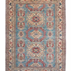 Dywan Ziegler - Kazak - 322 x 244 cm - turkusowy
