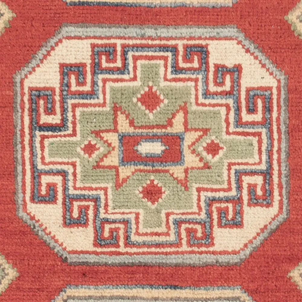 Dywan Ziegler - Kazak - 92 x 62 cm - czerwony