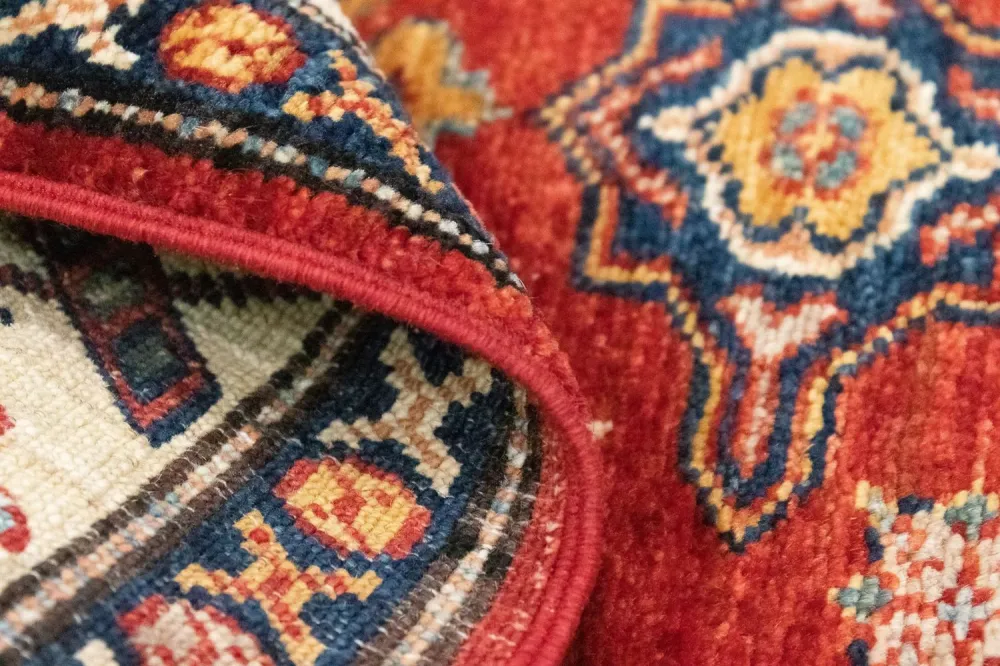 Dywan Ziegler - Kazak - 88 x 61 cm - czerwony