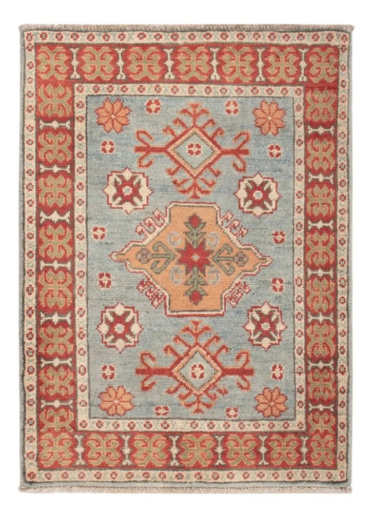 Dywan Ziegler - Kazak - 86 x 62 cm - jasnoniebieski