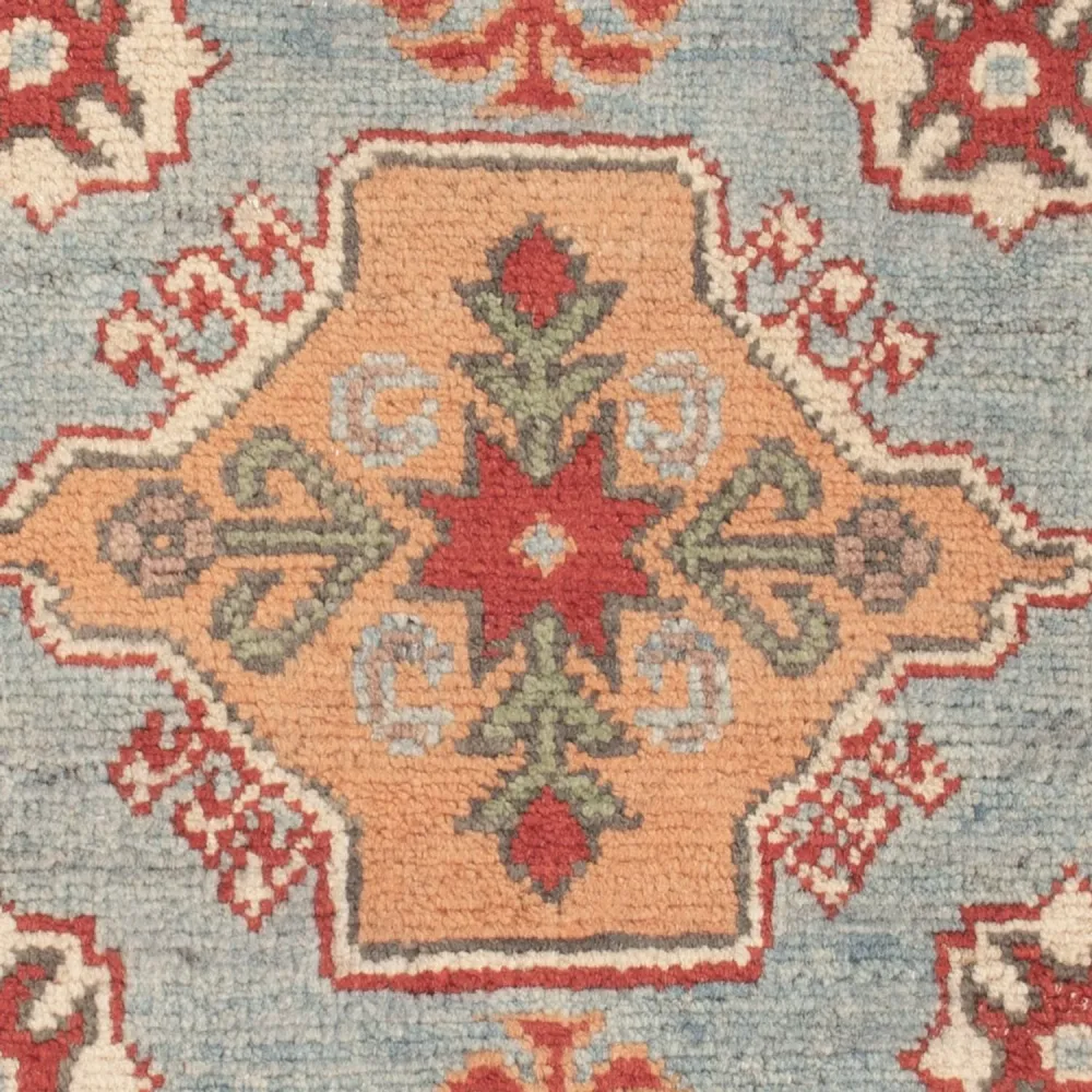 Dywan Ziegler - Kazak - 86 x 62 cm - jasnoniebieski