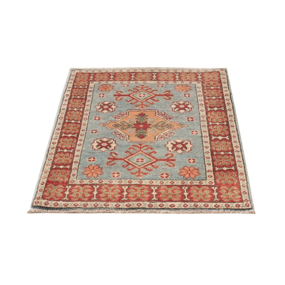 Dywan Ziegler - Kazak - 86 x 62 cm - jasnoniebieski