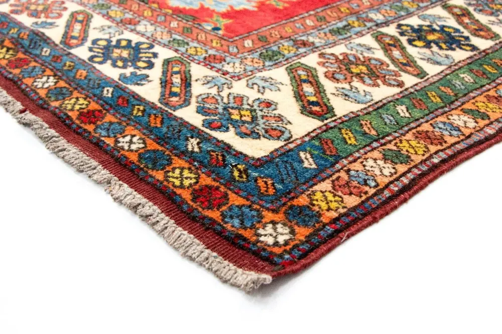 Dywan Ziegler - Kazak kwadratowy - 197 x 188 cm - czerwony