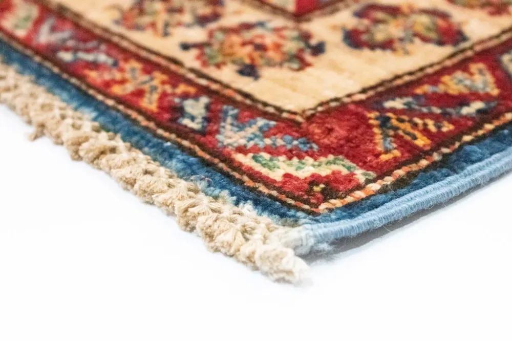 Dywan Ziegler - Kazak - 97 x 65 cm - niebieski