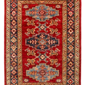 Dywan Ziegler - Kazak - Royal - 90 x 61 cm - czerwony