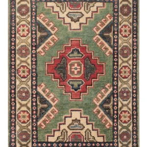 Dywan Ziegler - Kazak - 90 x 60 cm - zielona