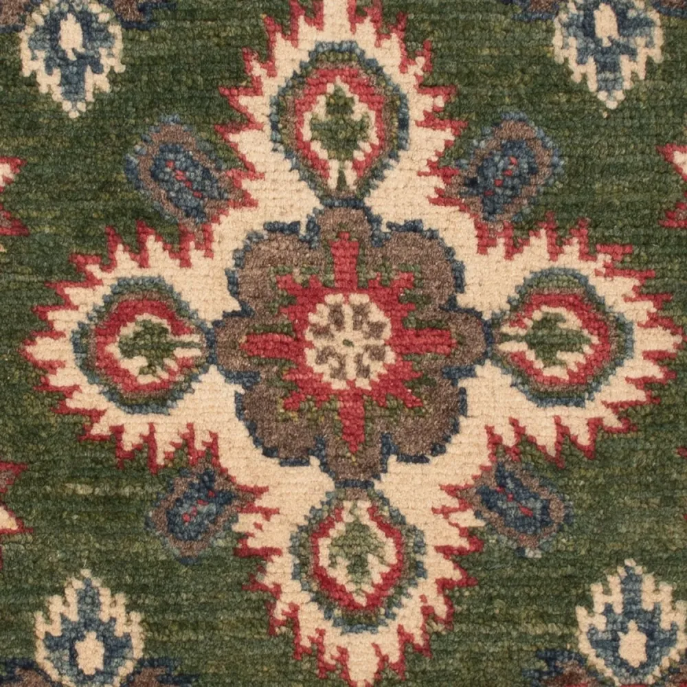 Dywan Ziegler - Kazak - 86 x 60 cm - zielona