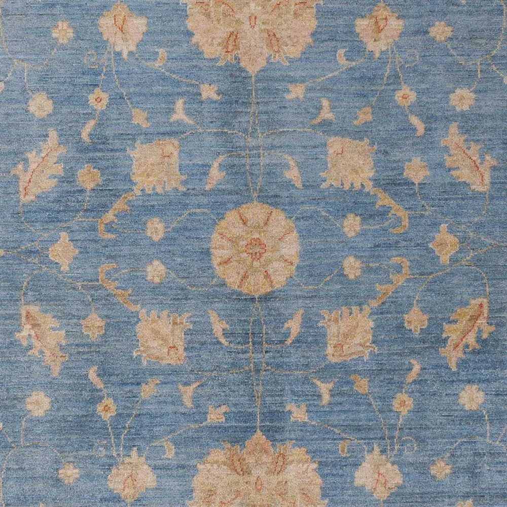 Dywan Ziegler - Modern - 300 x 206 cm - niebieski