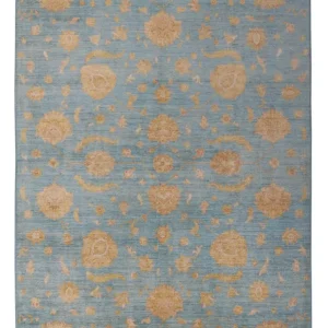 Dywan Ziegler - Modern - 300 x 207 cm - niebieski