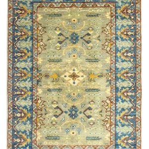 Dywan Zieglera - 115 x 80 cm - jasnozielony