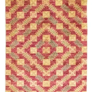 Dywan Zieglera - 123 x 75 cm - czerwony