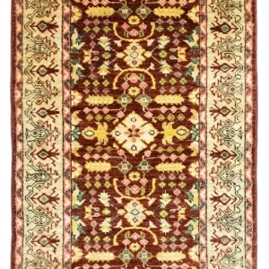 Dywan Zieglera - 125 x 79 cm - czerwony