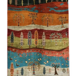 Dywan Zieglera - 148 x 104 cm - wielokolorowy