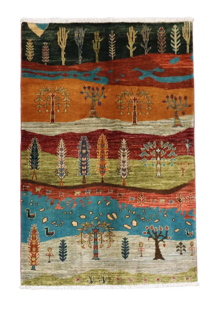 Dywan Zieglera - 148 x 104 cm - wielokolorowy