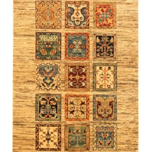 Dywan Zieglera - 154 x 100 cm - beżowy