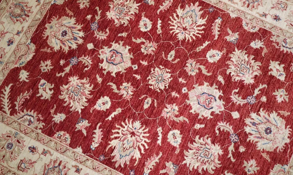 Dywan Zieglera - 197 x 149 cm - czerwony