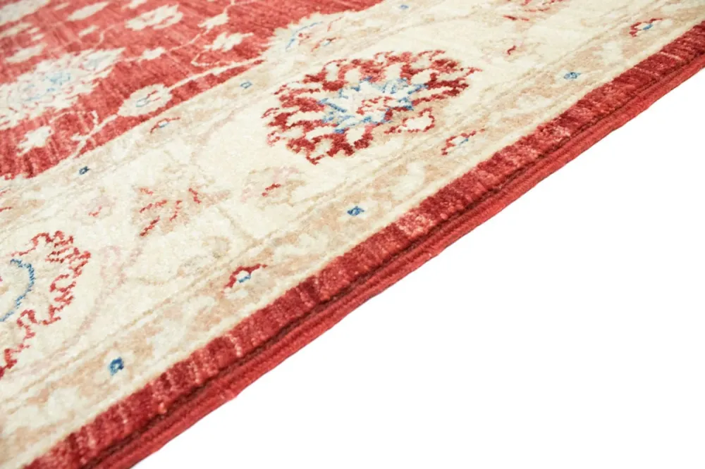 Dywan Zieglera - 198 x 147 cm - ciemna czerwień