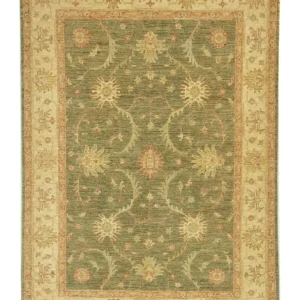 Dywan Zieglera - 205 x 151 cm - zielona