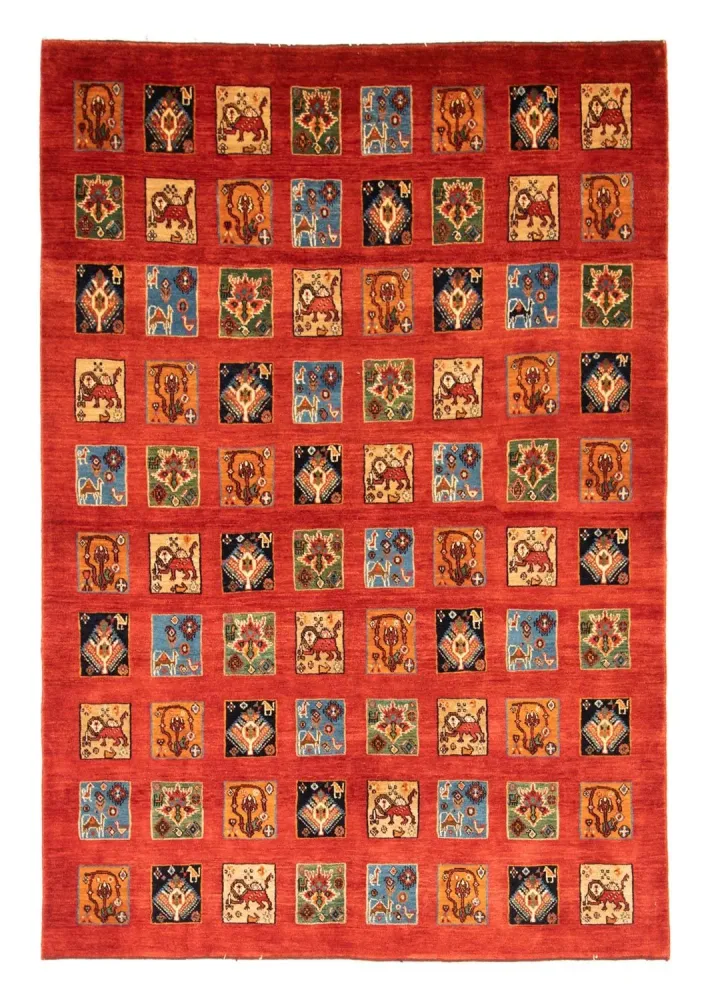 Dywan Zieglera - 227 x 160 cm - czerwony