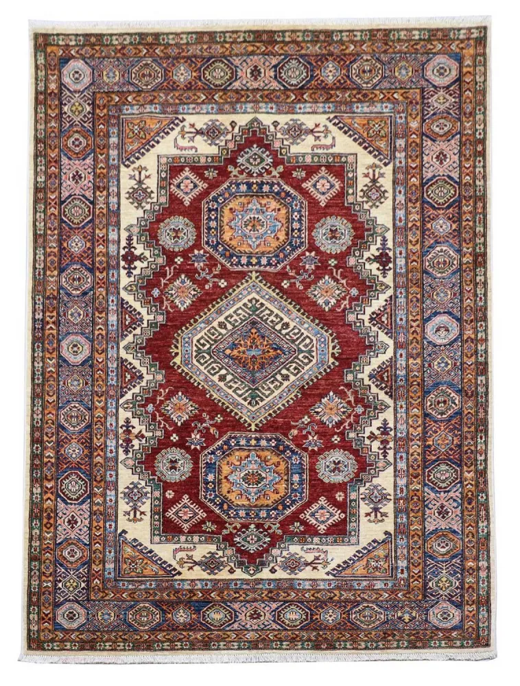 Dywan Zieglera - 232 x 178 cm - czerwony